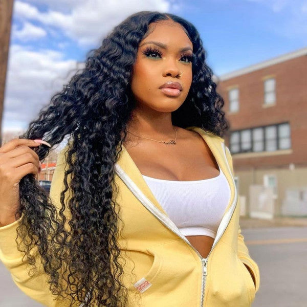 Undetectable Invisible Lace 13x6 Lace Frontal Deep Wave Wig丨Real HD Lace - Doaburu Hair