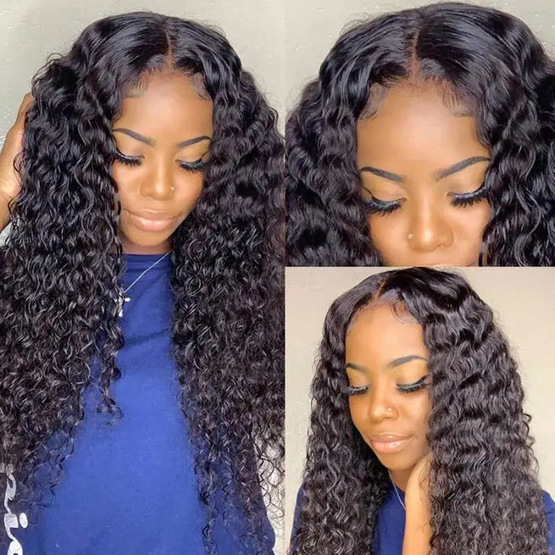 5x5 Water Wave Undetectable Invisible Lace Closure Wig丨Real HD Lace - Doaburu Hair