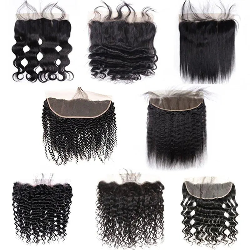 13*4 Ear to Ear Transparent HD Lace Frontal Human Virgin Hair - Doaburu Hair
