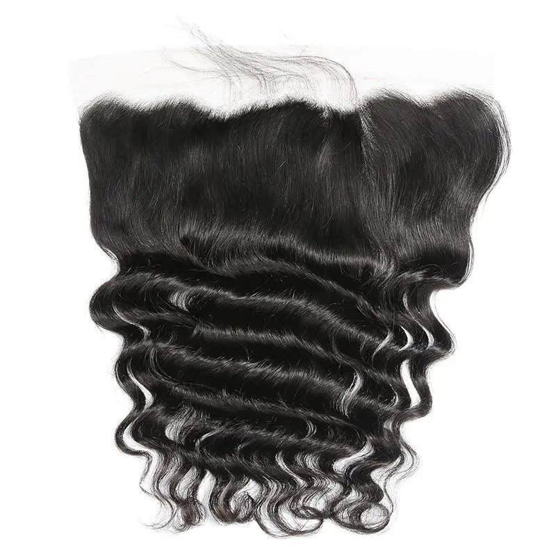 13*4 Ear to Ear Transparent HD Lace Frontal Human Virgin Hair - Doaburu Hair