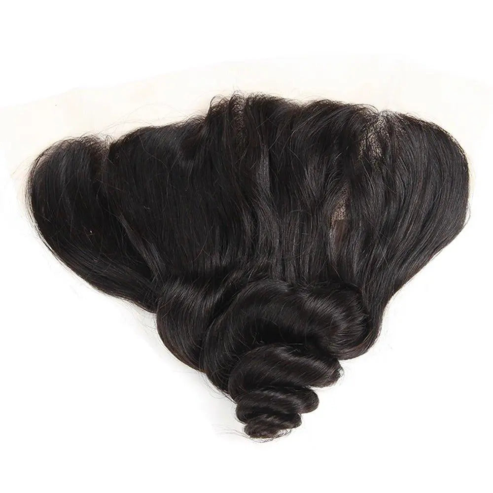 Natural Black 13*6 HD and Transparent Lace Frontal Human Virgin Hair - Doaburu Hair