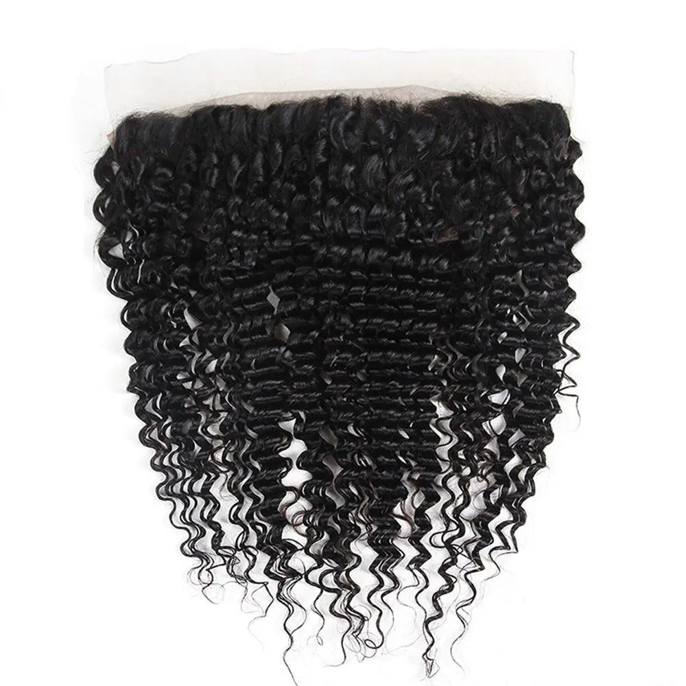 Natural Black 13*6 HD and Transparent Lace Frontal Human Virgin Hair - Doaburu Hair