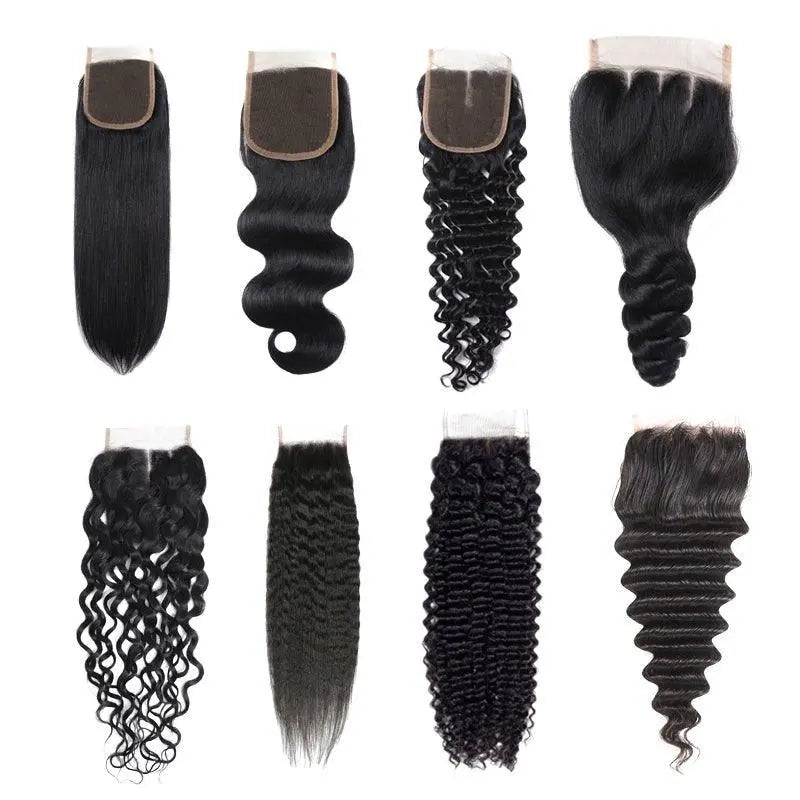 Human Hair 4*4 HD Invisible Transparent Lace Closure - Doaburu Hair