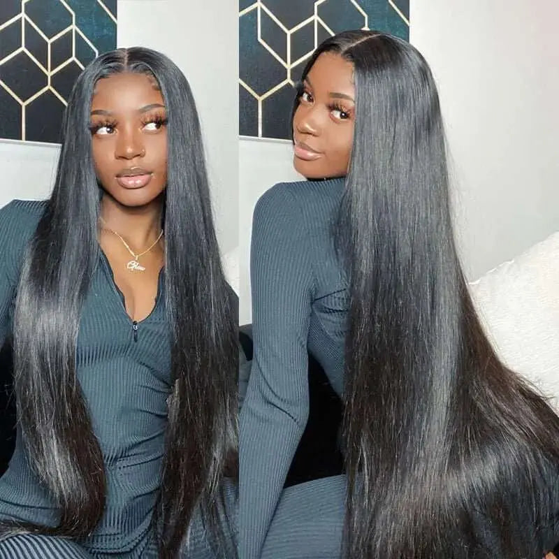 Silk Straight 5x5 Undetectable Invisible Lace Closure Wig丨Real HD Lace - Doaburu Hair