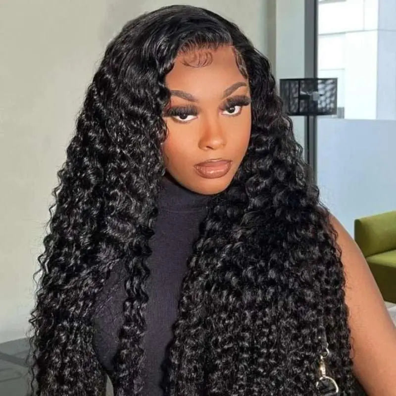 Undetectable Invisible Lace 13x4 Frontal Deep Wave Wig丨Real HD Lace - Doaburu Hair