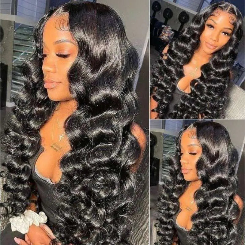 Undetectable Invisible Lace 13x4 Frontal Loose Wave Wig丨Real HD Lace - Doaburu Hair