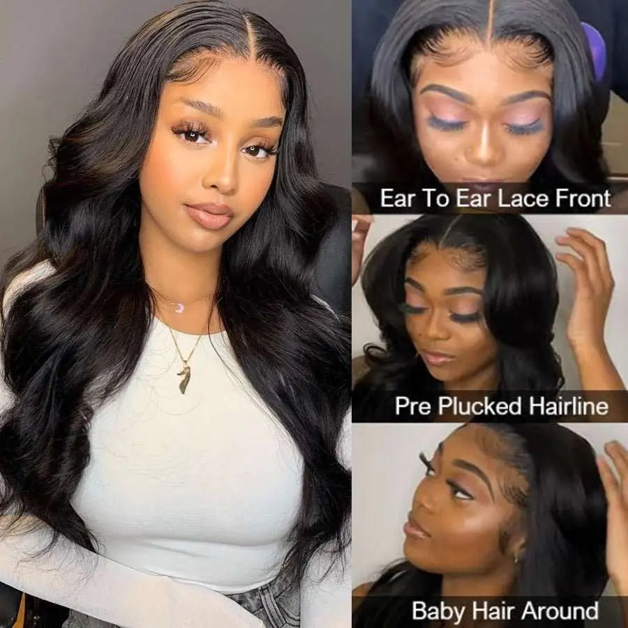 Undetectable Invisible Lace 13x6 Lace Frontal Body Wave Wig丨Real HD Lace - Doaburu Hair