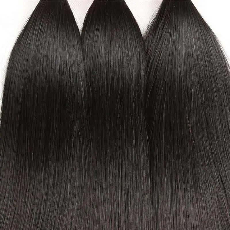 Remy Hair 10A Grade 4 Bundles Body Wave Natural Black Brazilian Virgin Hair - Doaburu Hair