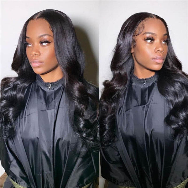 Undetectable Invisible Lace 13x4 Frontal Body Wave Wig丨Real HD Lace - Doaburu Hair