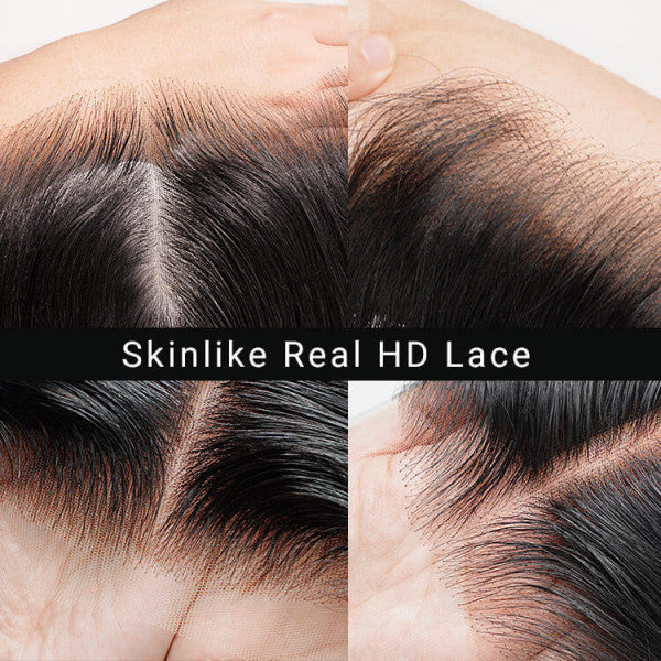 4×4 HD Lace Closure Wigs Invisible Lace Closure Natural Wave HD Wigs For Women - Doaburu Hair