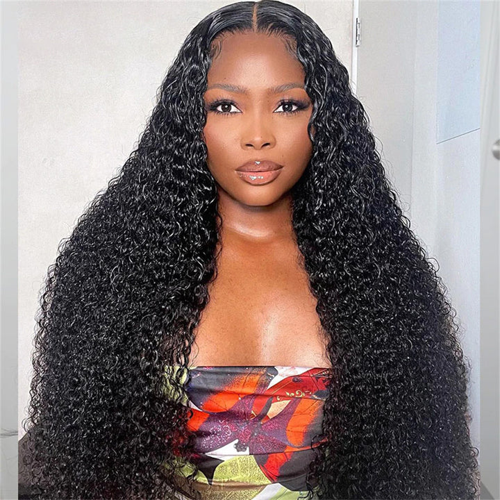Glueless Wear & Go Wigs - Upgrade Jerry Curly 4x6 HD Lace Closure Wigs - Doaburu Hair