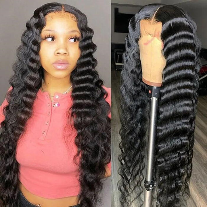 Glueless Wear & Go Wigs - Upgrade Loose Deep 4x6 HD Lace Closure Wigs - Doaburu Hair